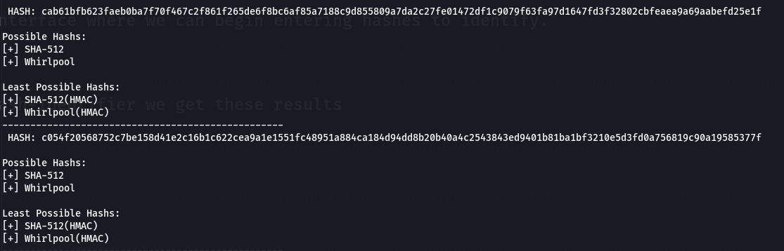 Hash Types are the Same
