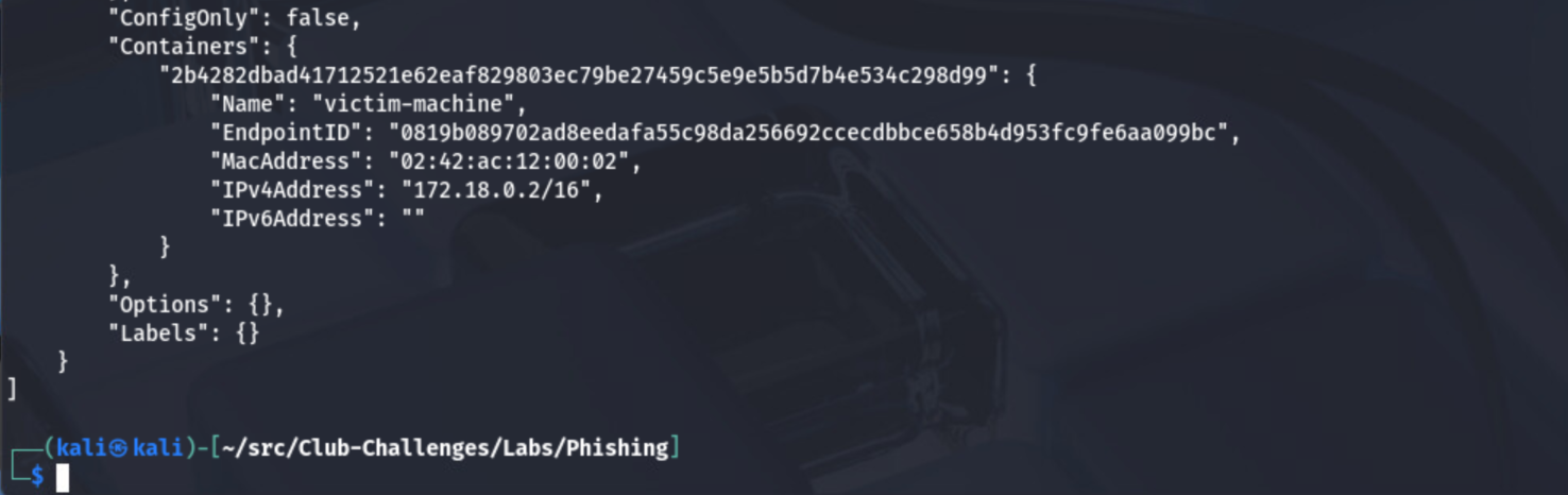 Victim Machine IP